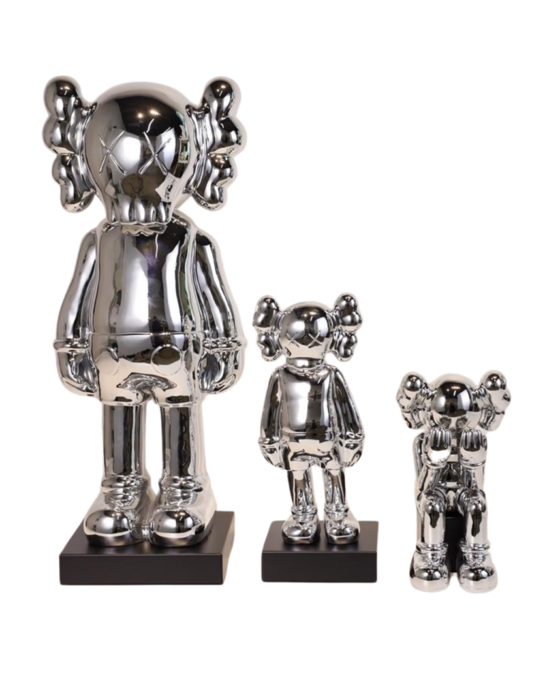 Silver Kaws – Blanche Art