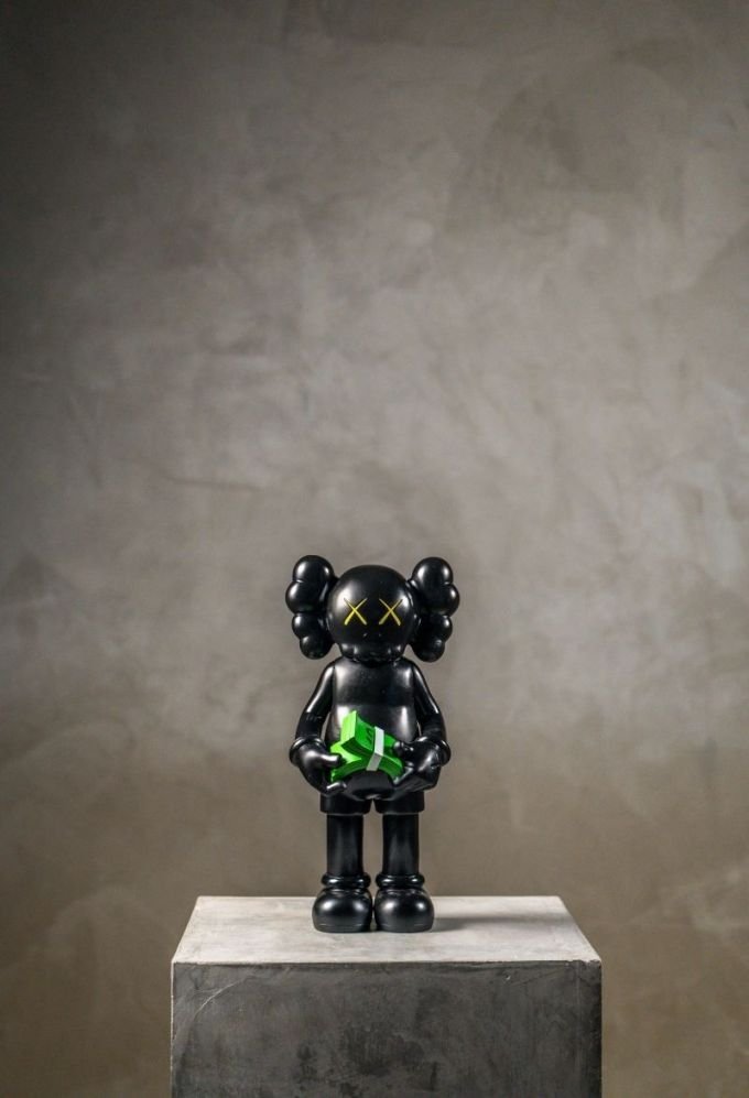 Kaws Money - Black