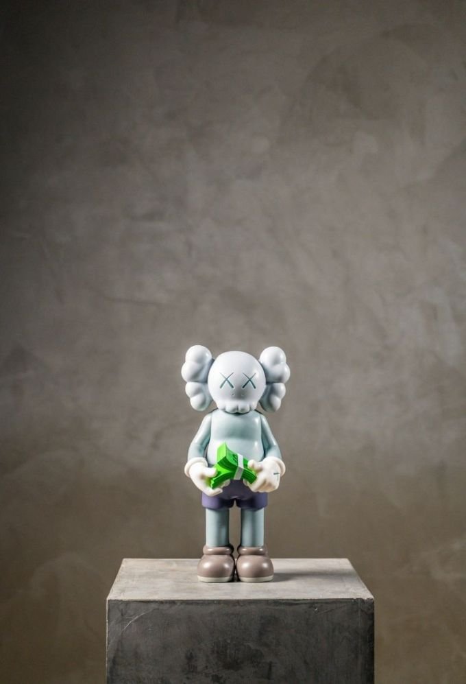 Kaws Money - Grey