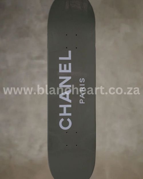 CHANEL Paris Art Skateboard