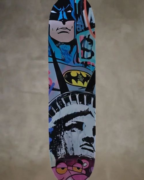 GothamLiberty Art Skateboard