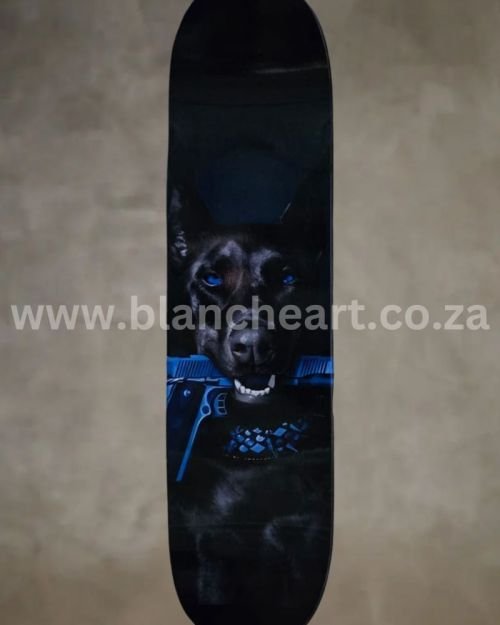 CanineEnforcer Art Skateboard