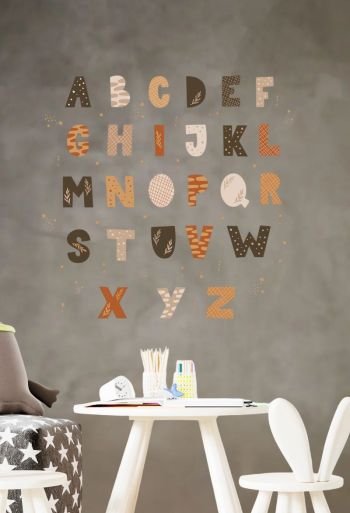 A B C Wall Sticker