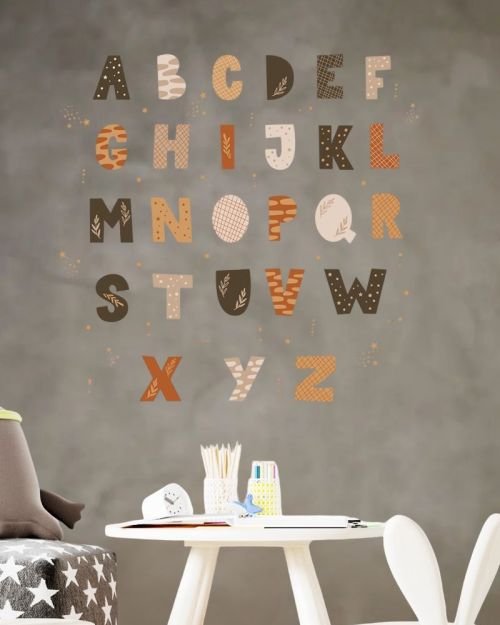 A B C Wall Sticker