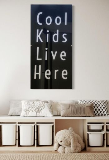 Cool Kids Live Here Perspex Frame