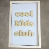 Cool kids frame A3