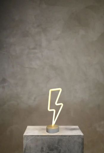 Lightening Bolt Lamp (White Light)