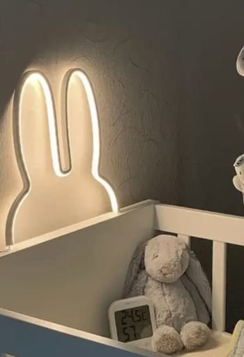 White Miffy Wall Light