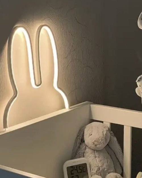 White Miffy Wall Light