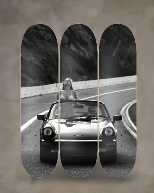 Customised Photography Skateboard