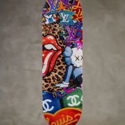 Leopard loving Skateboard