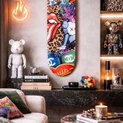 Leopard loving Skateboard