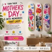 Customised Mother’s Day Artwork Skateboard