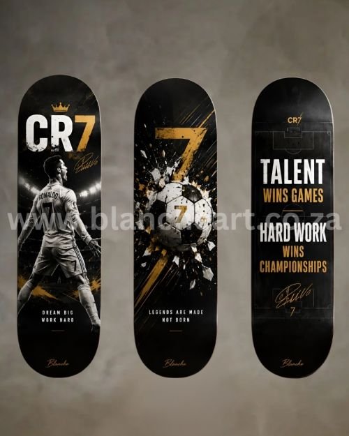 Ronaldo-inspired Skateboard Set